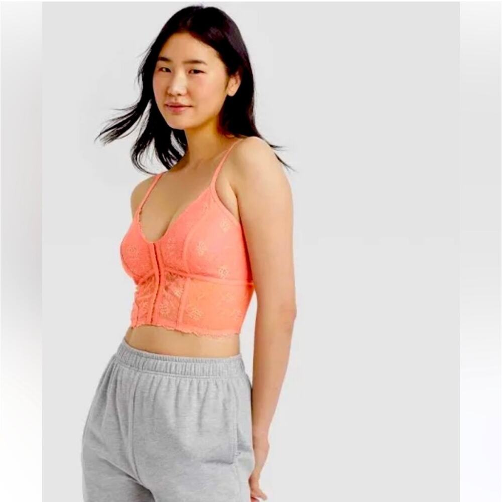Floral Lace Bustier Top